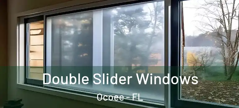 Double Slider Windows Ocoee - FL