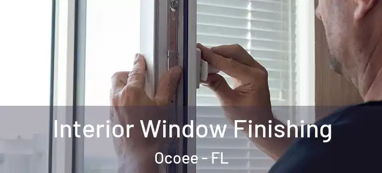 Interior Window Finishing Ocoee - FL