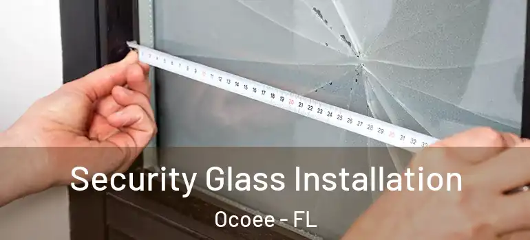 Security Glass Installation Ocoee - FL