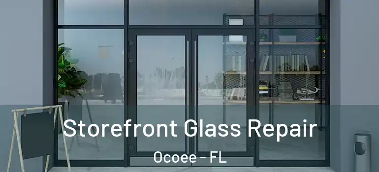 Storefront Glass Repair Ocoee - FL